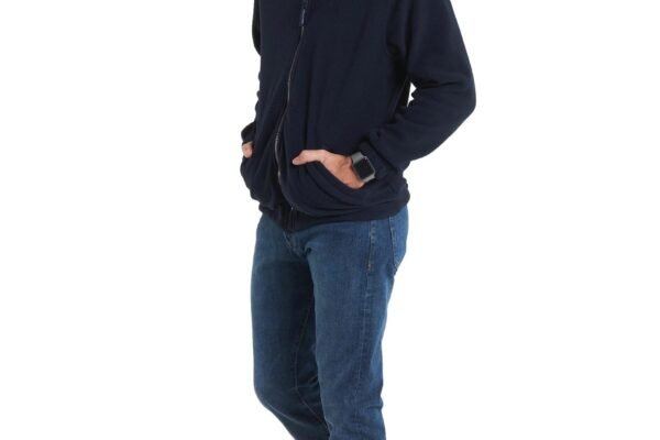 2. Classic Polar Fleece Mock-Zipper Jacket