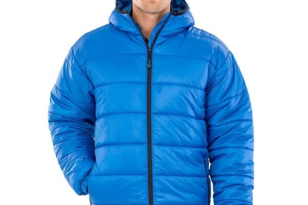 29. Padded Hooded Parka Zipper Jacket