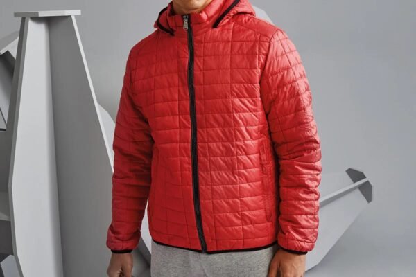 33. Honeycomb Hooded Jacket