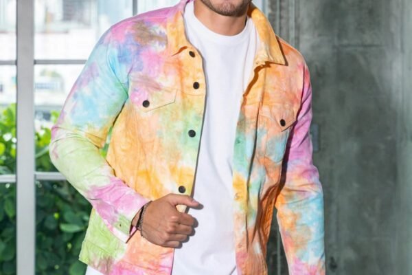 41. Tie-Dye Twill Jacket