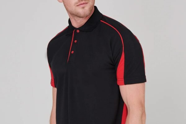 Mens Classic Panel Polo Shirt1