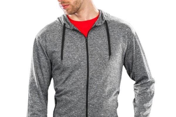 Unisex Cationic Hoody Tee Jacket