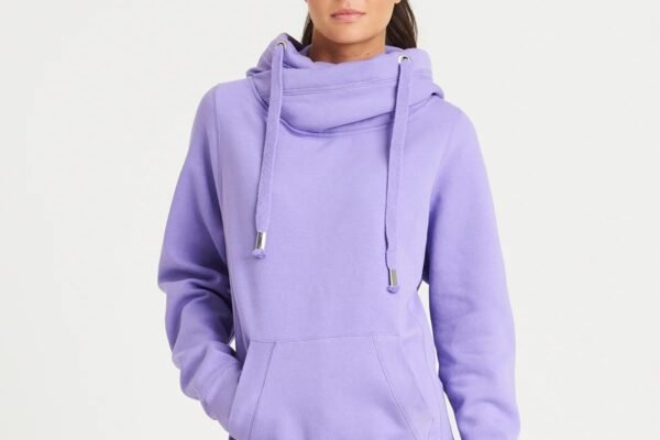 Unisex Cross Neck Pullover Hoody